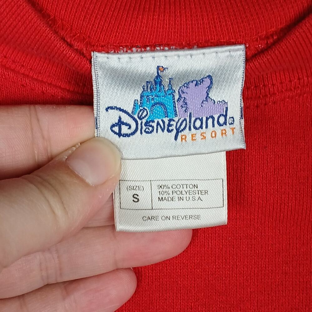 VTG 2001 Disneyland California Adventure Golden State Holiday Crewneck SMALL - Picture 4 of 10